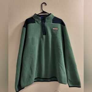 Vineyard Vines The Shep Shirt Pullover Fleece Sweatshirt Jacket  XXL Pre-owned